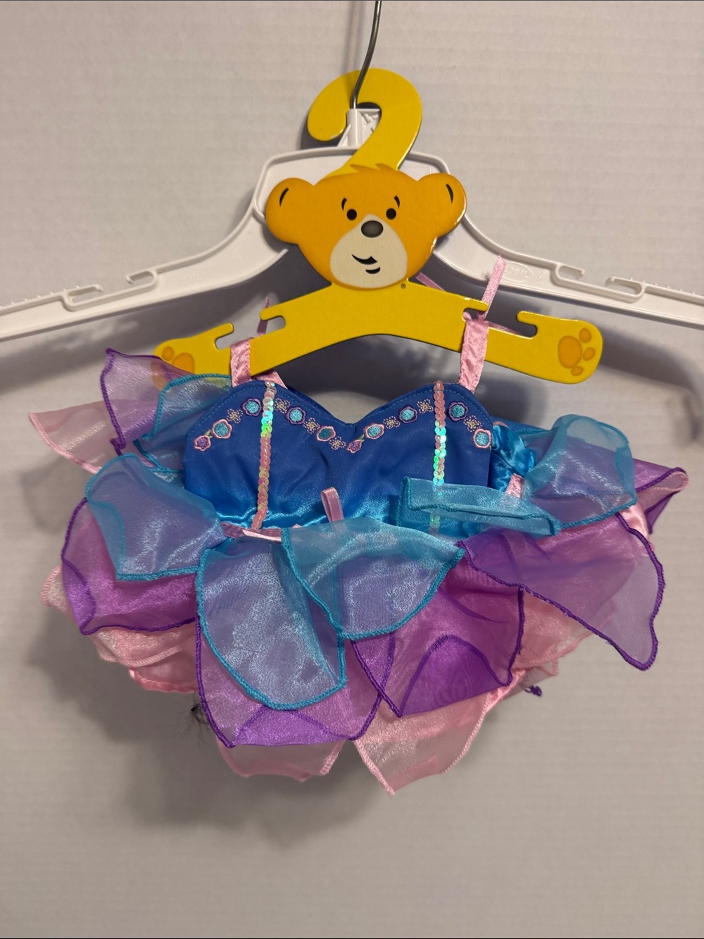 Build A Bear Multicolor Mermaid Tutu Costume Top